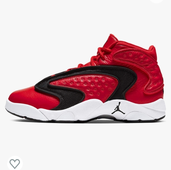 🆕Air Jordan | OG Basketball Sneakers University Red Size Mens 10.5 Womens 12 - Picture 2 of 6